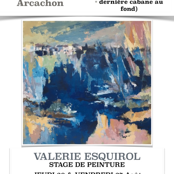 Stage de peinture en plein air : Valérie Esquirol 